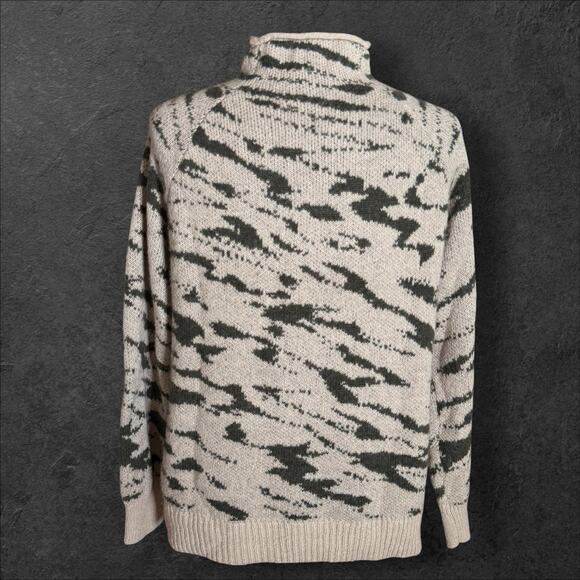 Madewell Thornton Mock Neck Sweater Womens Sz XS Alpaca Blend Oversized 42" Bust - Picture 7 of 10